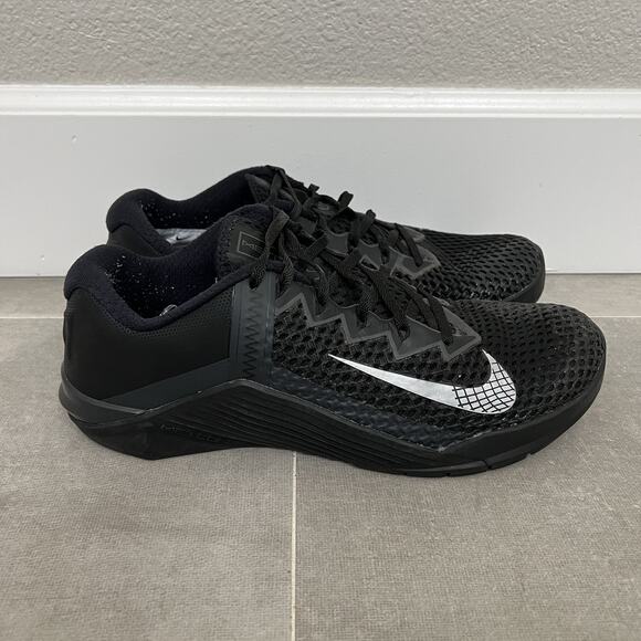 Nike Other - Nike Metcon 6 Men’s 9 Black Training Athletic Weight Lifting Sneaker Shoes
